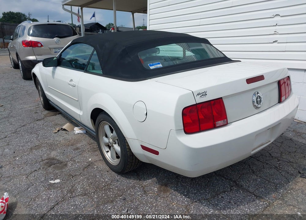 2007 FORD MUSTANG V6 DELUXE/V6 PREMIUM VIN: 1ZVFT84N475344950