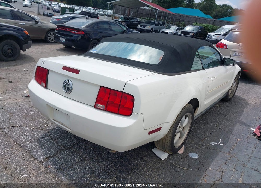 2007 FORD MUSTANG V6 DELUXE/V6 PREMIUM VIN: 1ZVFT84N475344950