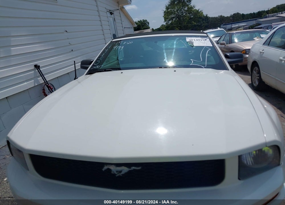 2007 FORD MUSTANG V6 DELUXE/V6 PREMIUM VIN: 1ZVFT84N475344950