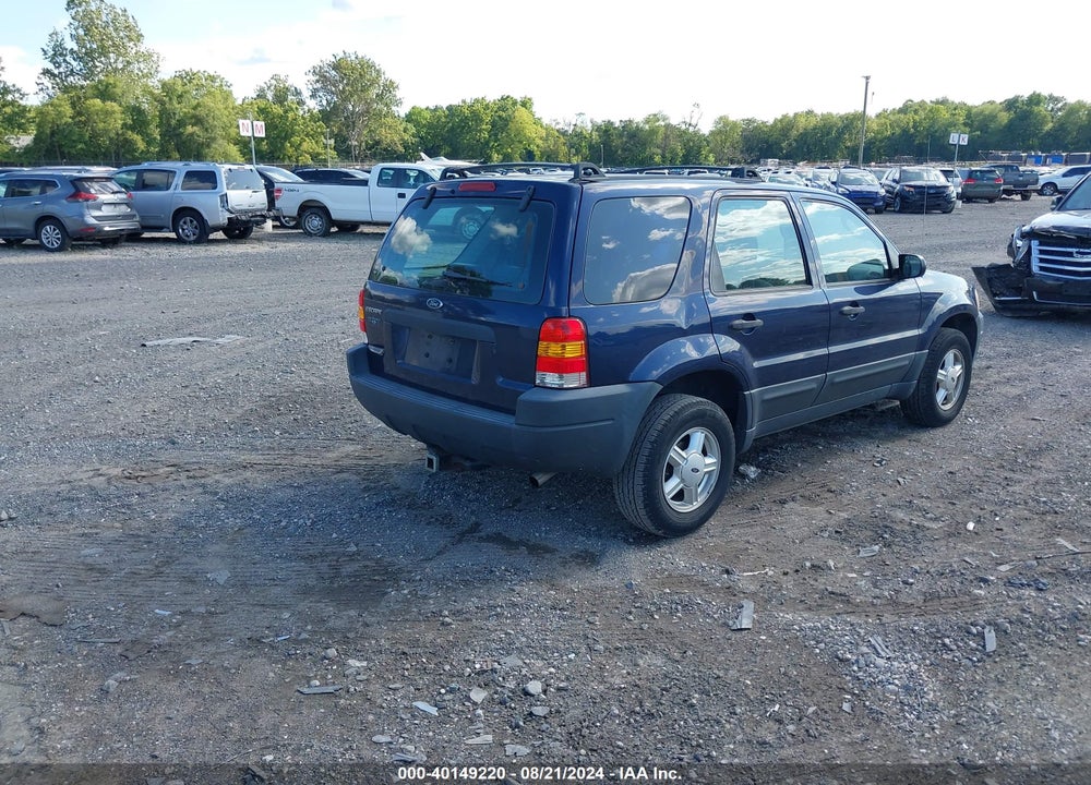 2004 FORD ESCAPE XLS VIN: 1FMYU92144DA03706