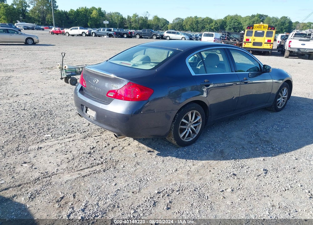 2007 INFINITI G35X VIN: JNKBV61F67M808404