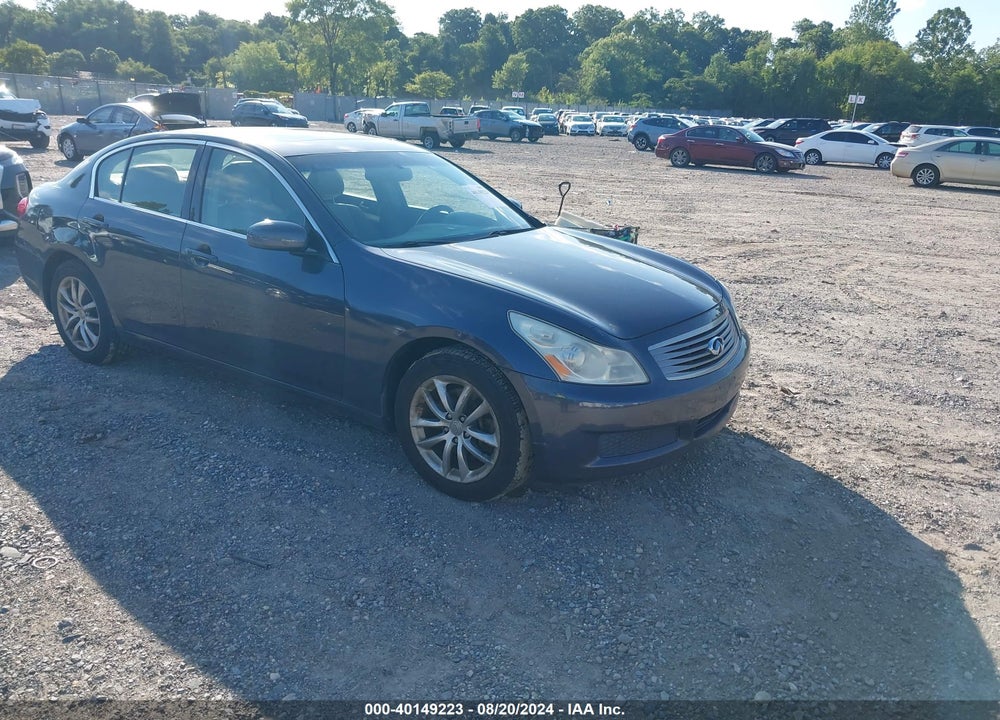 2007 INFINITI G35X VIN: JNKBV61F67M808404