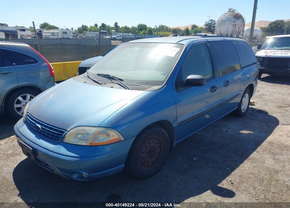 2002 FORD WINDSTAR LX VIN: 2FMZA51412BB68889