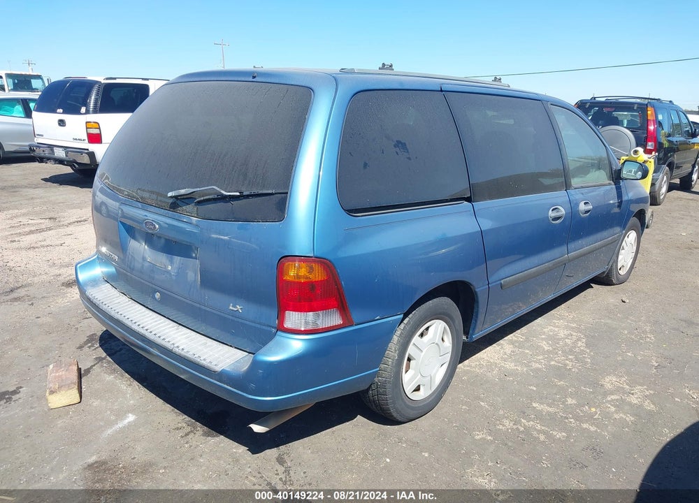 2002 FORD WINDSTAR LX VIN: 2FMZA51412BB68889