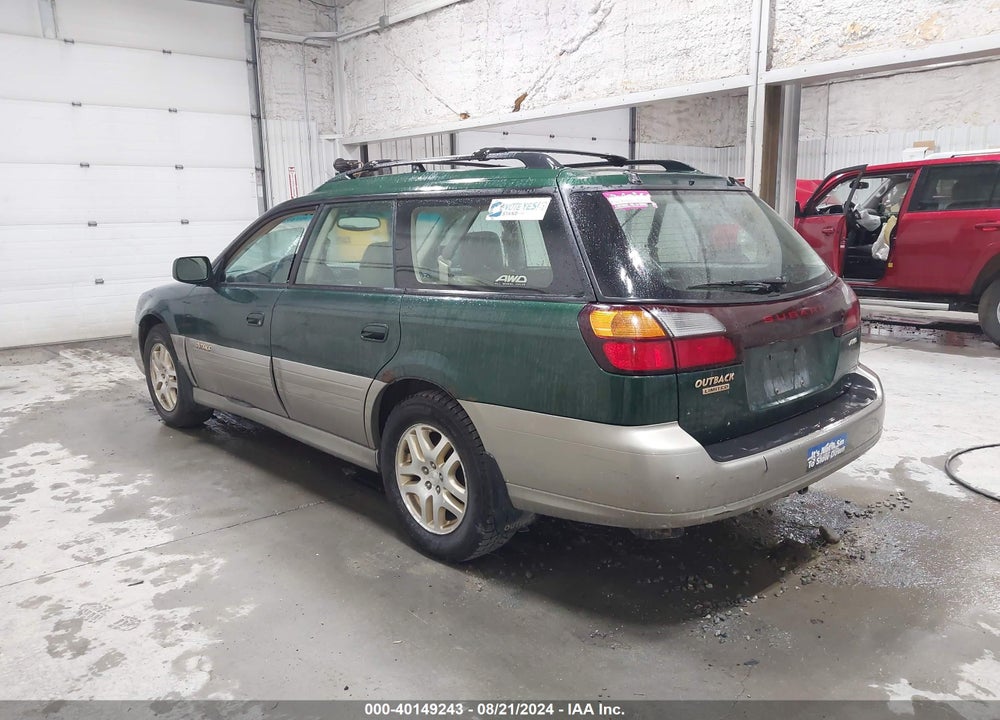2002 SUBARU OUTBACK LIMITED VIN: 4S3BH686527606479