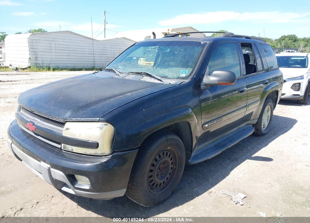 2002 CHEVROLET TRAILBLAZER LTZ VIN: 1GNDS13S822138964