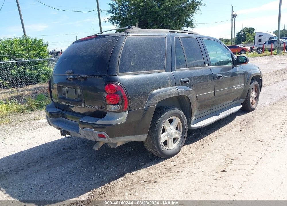 2002 CHEVROLET TRAILBLAZER LTZ VIN: 1GNDS13S822138964