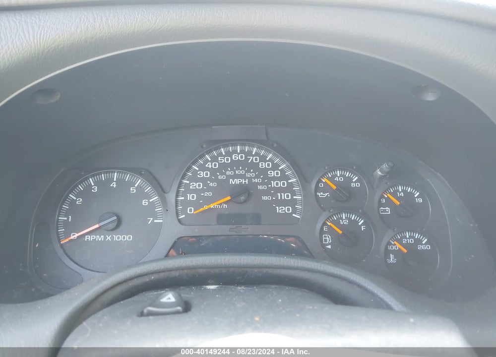 2002 CHEVROLET TRAILBLAZER LTZ VIN: 1GNDS13S822138964