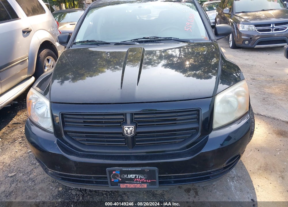 2007 DODGE CALIBER SXT VIN: 1B3HB48B57D569683