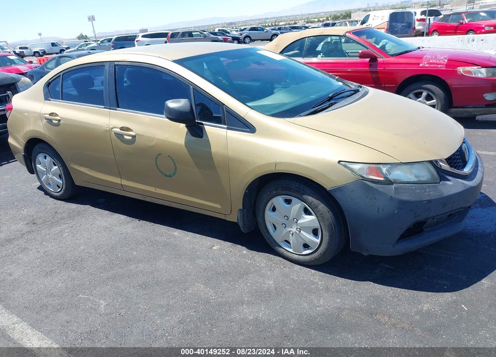 2015 HONDA CIVIC LX VIN: 19XFB2F53FE091445