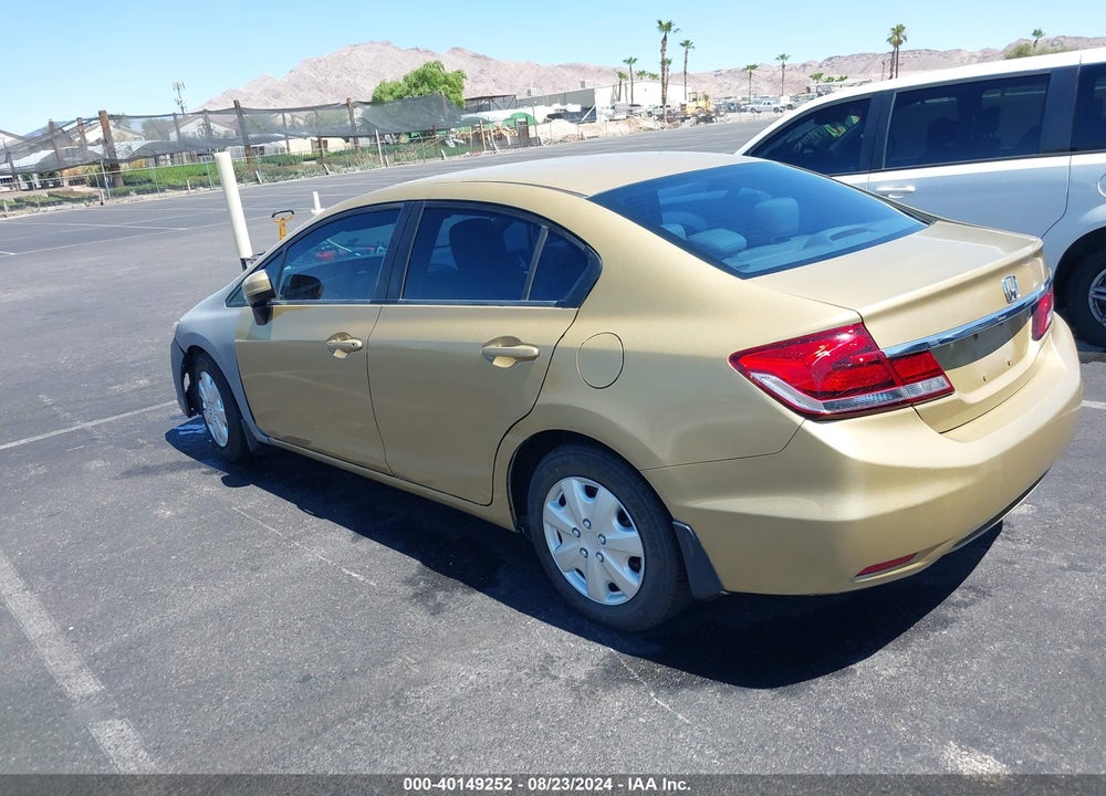 2015 HONDA CIVIC LX VIN: 19XFB2F53FE091445