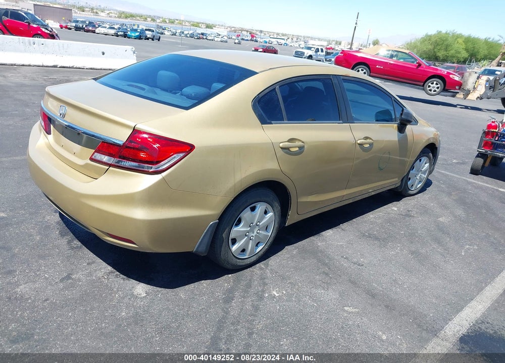 2015 HONDA CIVIC LX VIN: 19XFB2F53FE091445