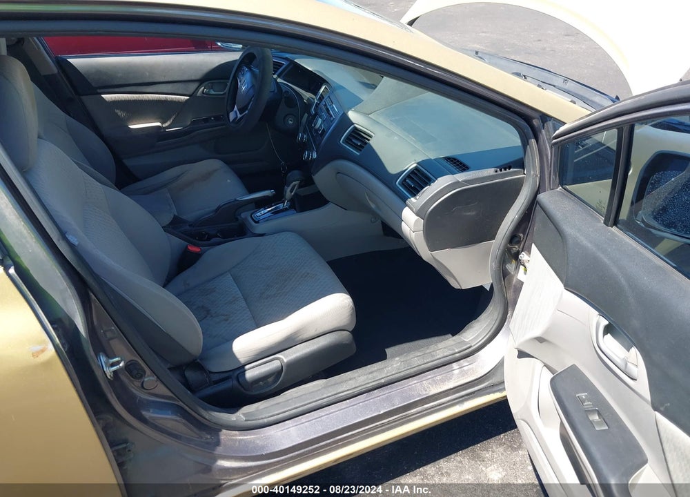 2015 HONDA CIVIC LX VIN: 19XFB2F53FE091445