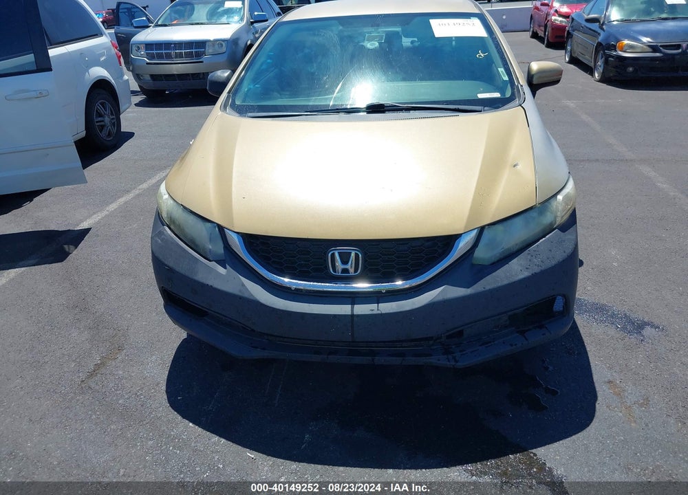 2015 HONDA CIVIC LX VIN: 19XFB2F53FE091445