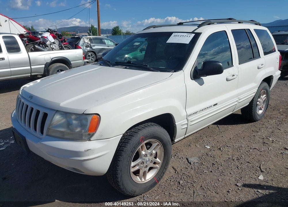 2000 JEEP GRAND CHEROKEE LIMITED VIN: 1J4GW58N2YC413858