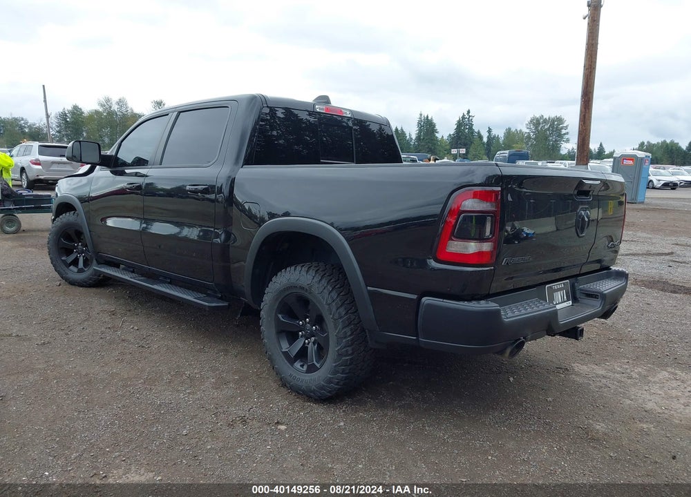 2020 RAM 1500 REBEL 4X4 5'7 BOX VIN: 1C6SRFLT2LN107119