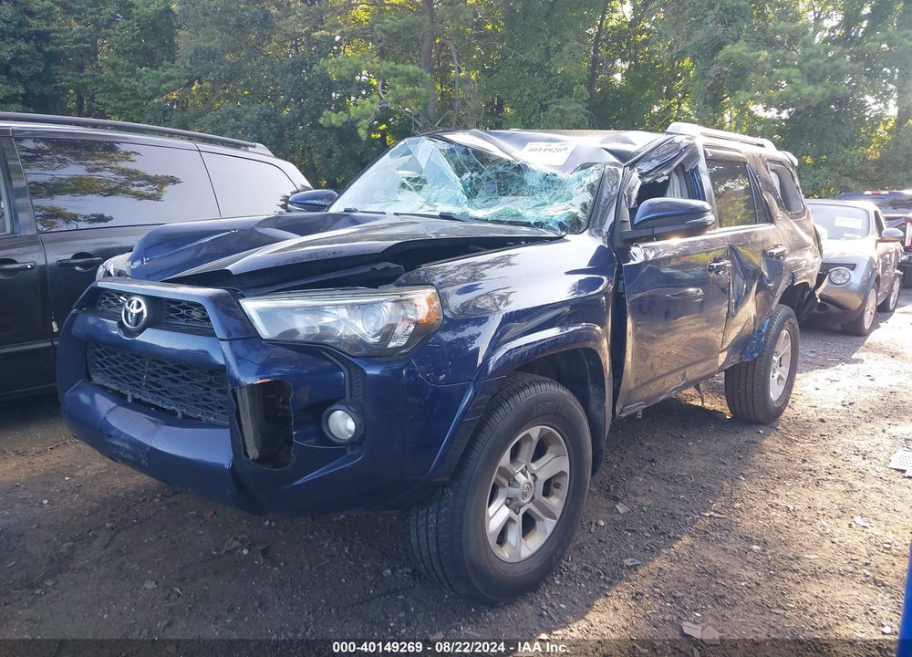 2017 TOYOTA 4RUNNER SR5 PREMIUM VIN: JTEBU5JR7H5423000