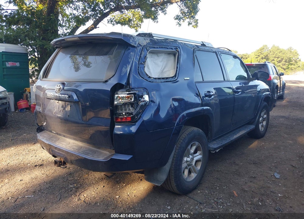 2017 TOYOTA 4RUNNER SR5 PREMIUM VIN: JTEBU5JR7H5423000