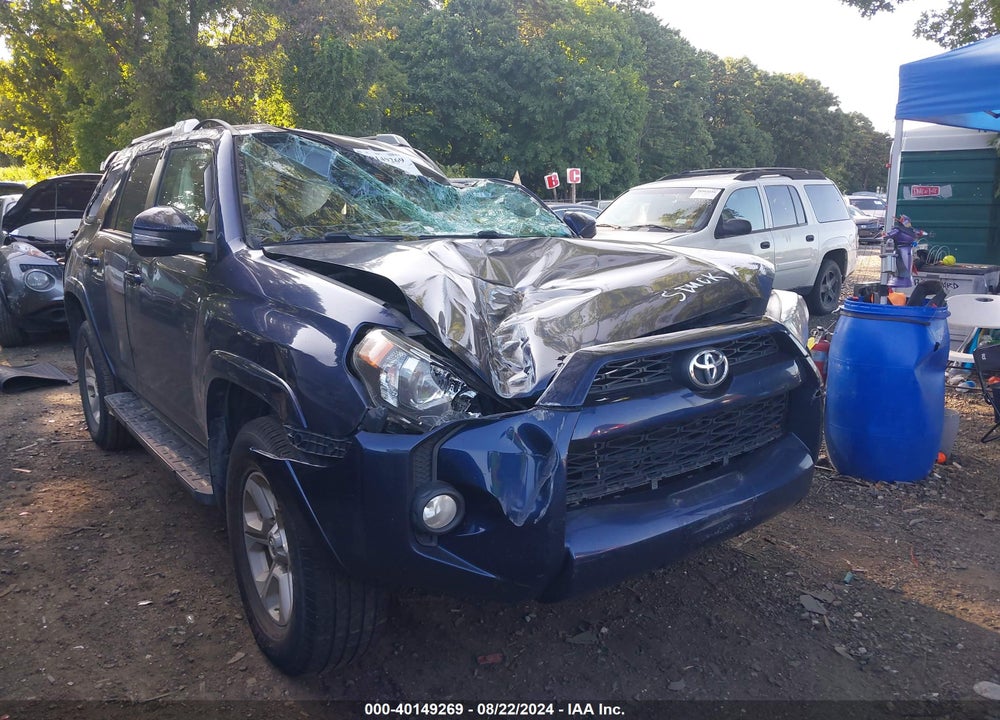 2017 TOYOTA 4RUNNER SR5 PREMIUM VIN: JTEBU5JR7H5423000