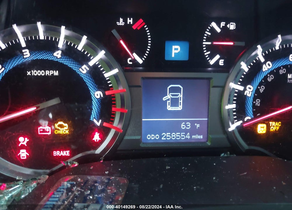 2017 TOYOTA 4RUNNER SR5 PREMIUM VIN: JTEBU5JR7H5423000