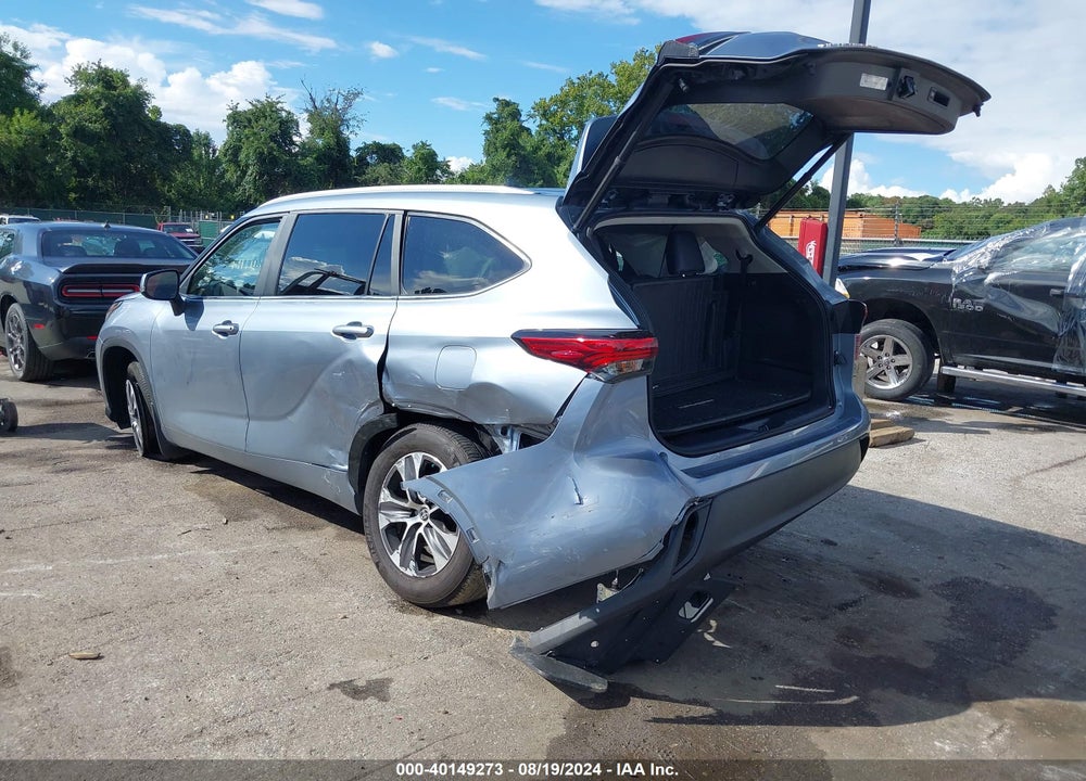 2023 TOYOTA HIGHLANDER XLE VIN: 5TDKDRAH9PS026691