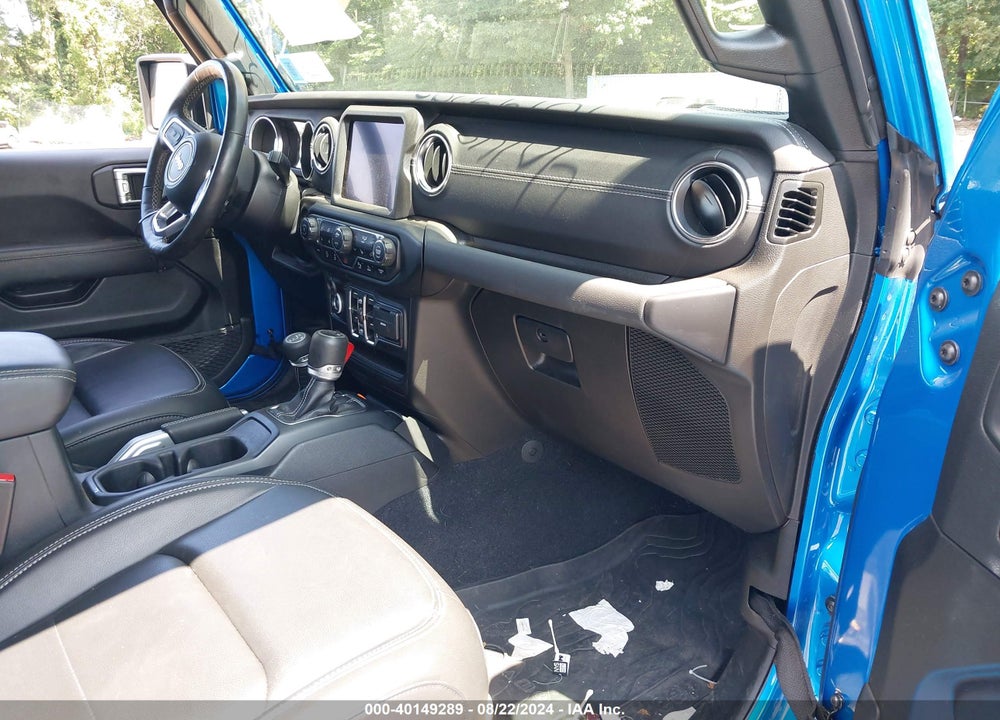 2022 JEEP GLADIATOR OVERLAND 4X4 VIN: 1C6HJTFG0NL159779
