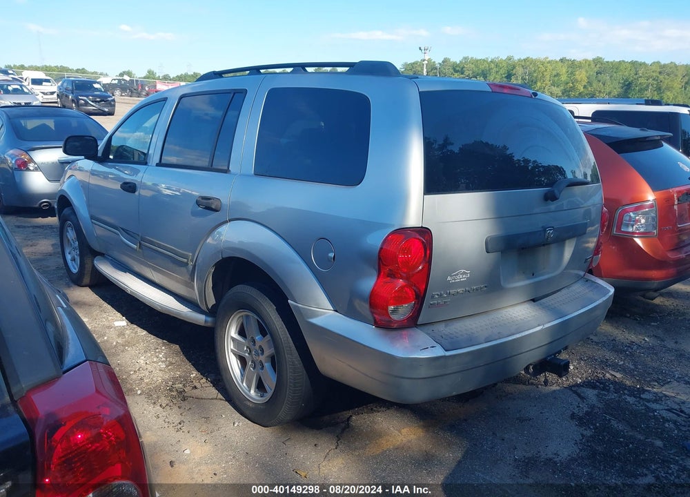 2007 DODGE DURANGO VIN: 1D8HD48P27F538417