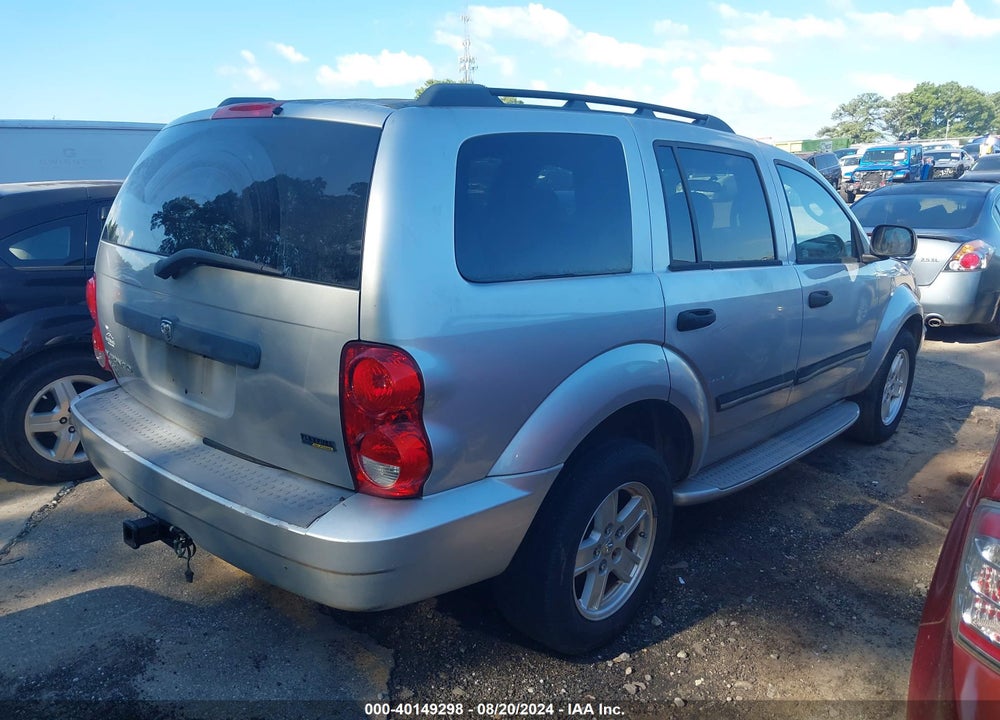 2007 DODGE DURANGO VIN: 1D8HD48P27F538417