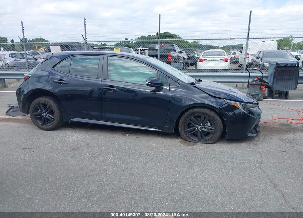 2022 TOYOTA COROLLA SE VIN: JTND4MBE0N3149595