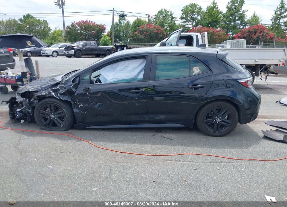 2022 TOYOTA COROLLA SE VIN: JTND4MBE0N3149595