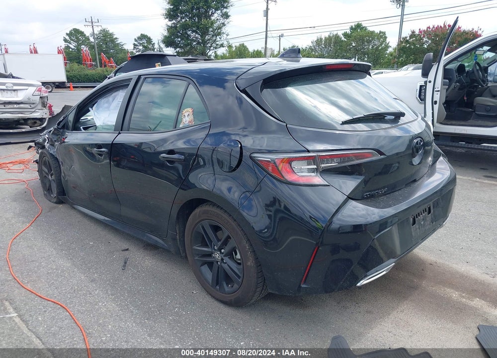 2022 TOYOTA COROLLA SE VIN: JTND4MBE0N3149595