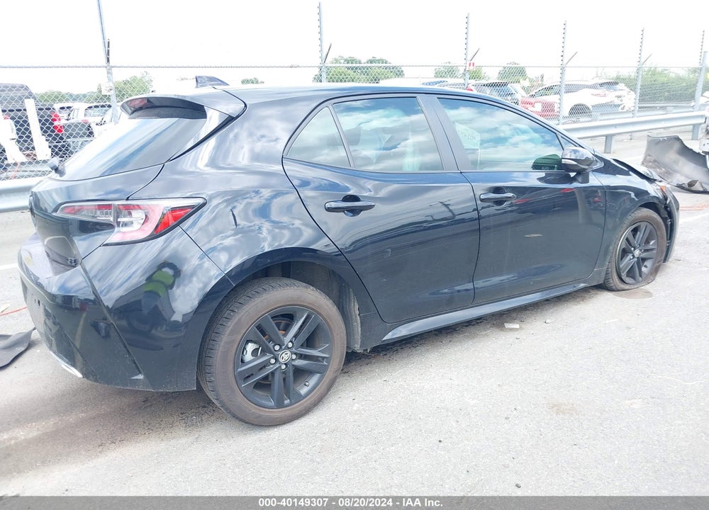 2022 TOYOTA COROLLA SE VIN: JTND4MBE0N3149595