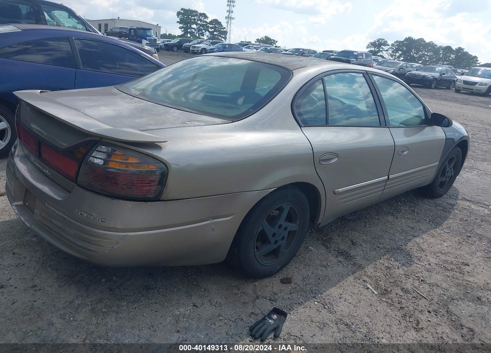 2003 PONTIAC BONNEVILLE SE VIN: 1G2HX52KX34106502