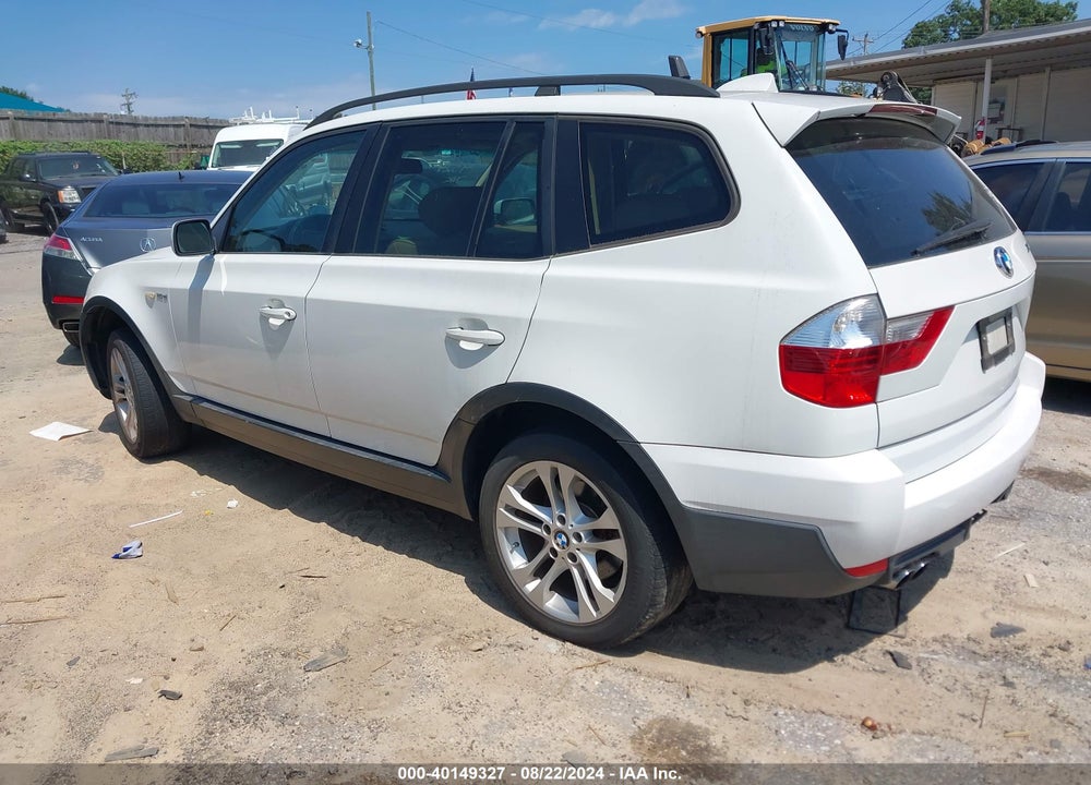 2007 BMW X3 3.0SI VIN: WBXPC93477WF19729
