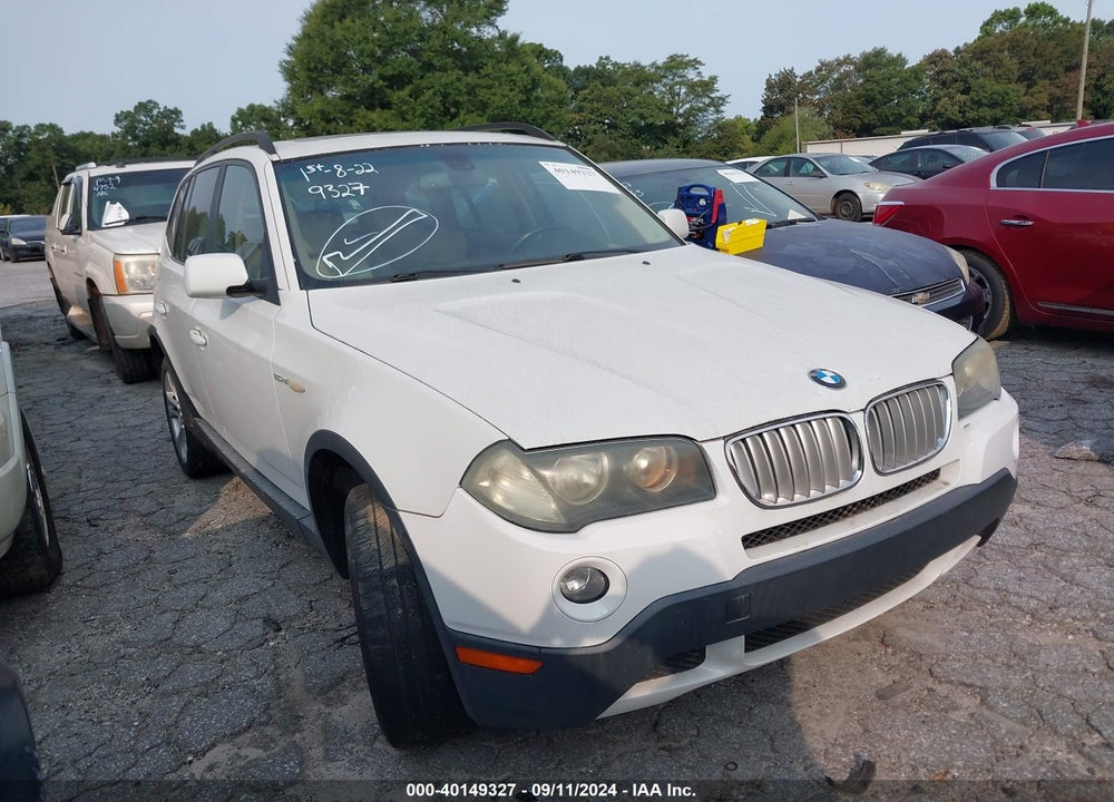 2007 BMW X3 3.0SI VIN: WBXPC93477WF19729