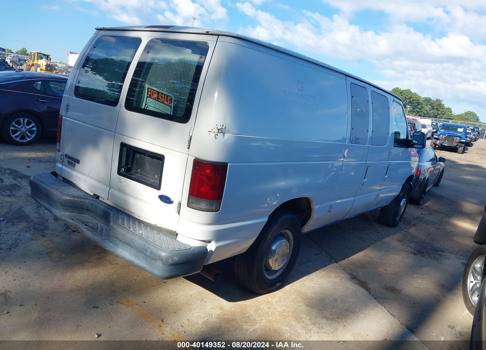 2005 FORD E-250 COMMERCIAL/RECREATIONAL VIN: 1FTNE24L25HA43951