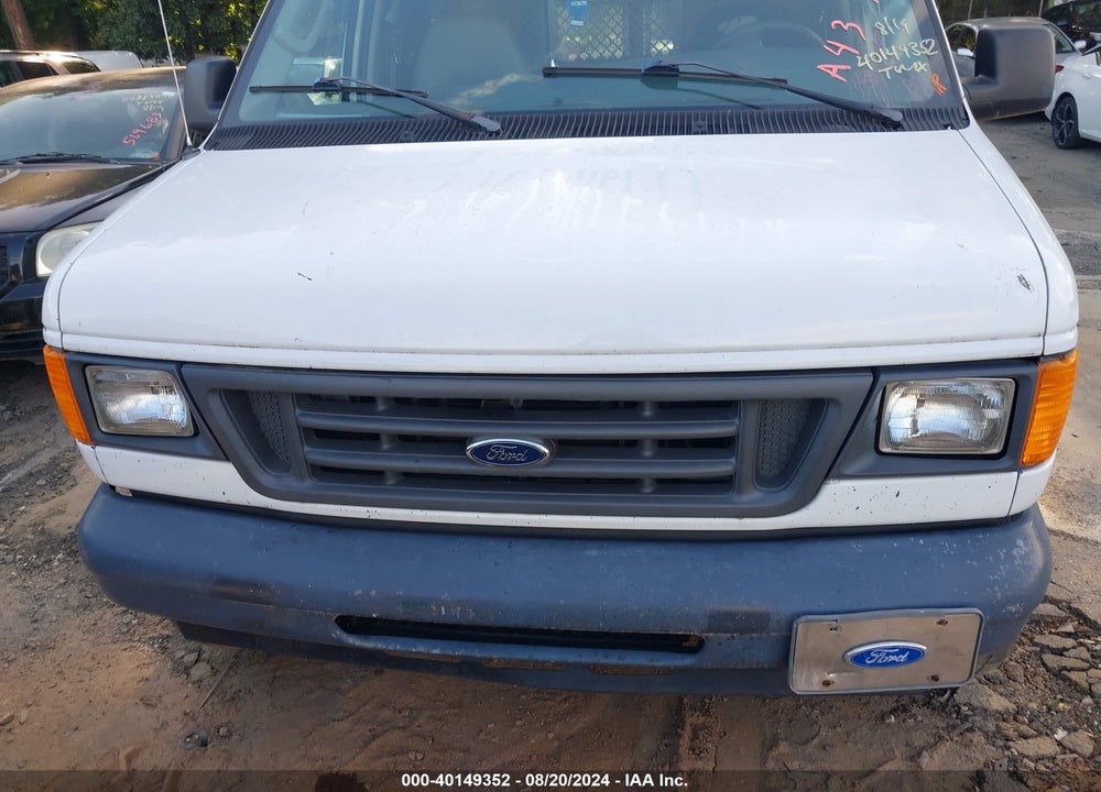 2005 FORD E-250 COMMERCIAL/RECREATIONAL VIN: 1FTNE24L25HA43951