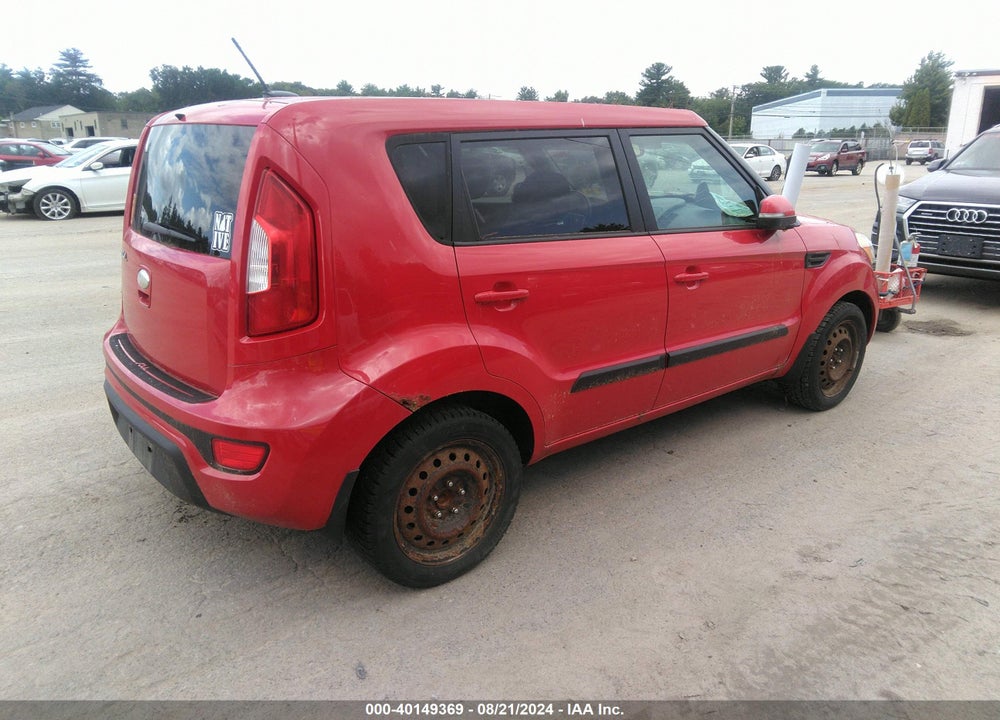 2013 KIA SOUL VIN: KNDJT2A63D7621188