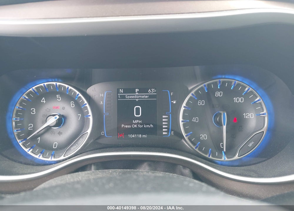 2020 CHRYSLER VOYAGER L VIN: 2C4RC1AG1LR136678