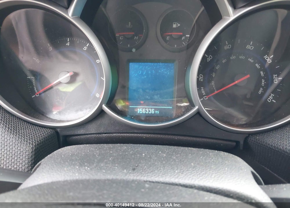 2013 CHEVROLET CRUZE 2LT AUTO VIN: 1G1PE5SB6D7107622