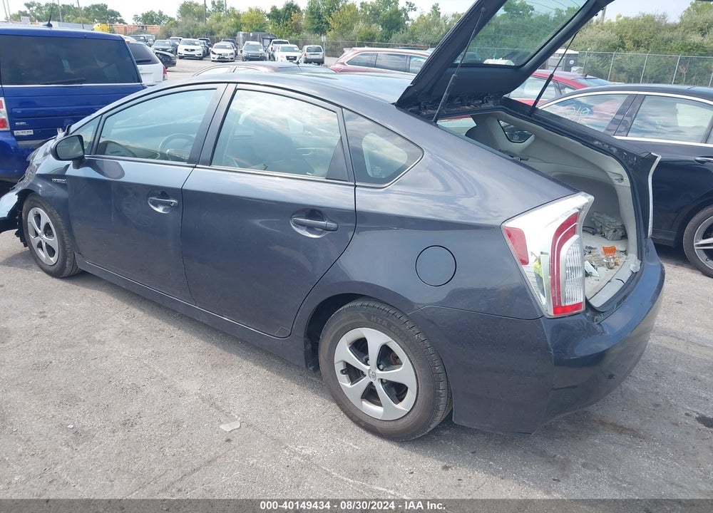 2012 TOYOTA PRIUS TWO VIN: JTDKN3DU6C1535471