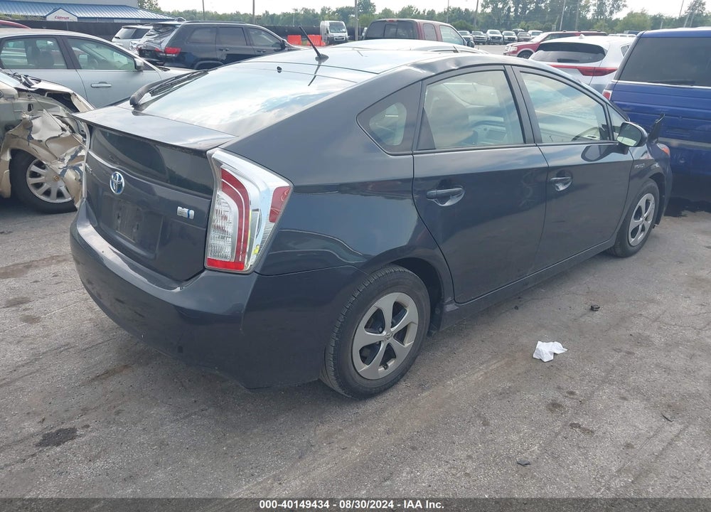 2012 TOYOTA PRIUS TWO VIN: JTDKN3DU6C1535471