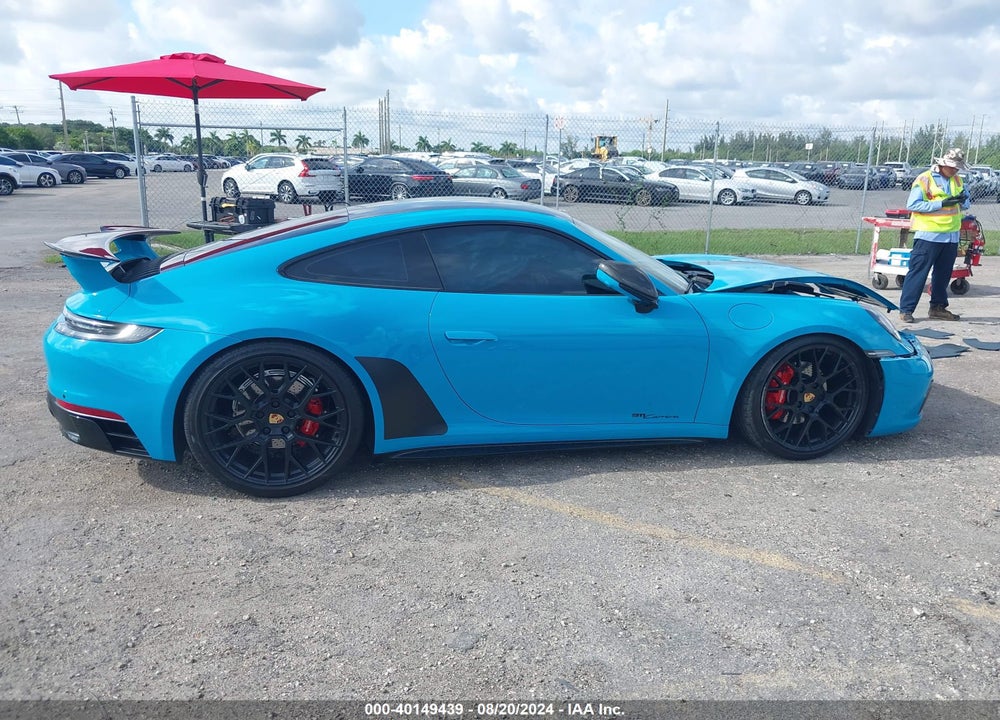 2021 PORSCHE 911 CARRERA VIN: WP0AA2A96MS205214