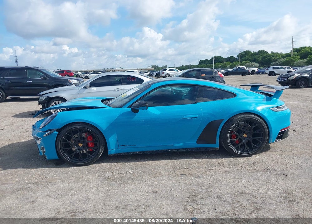 2021 PORSCHE 911 CARRERA VIN: WP0AA2A96MS205214