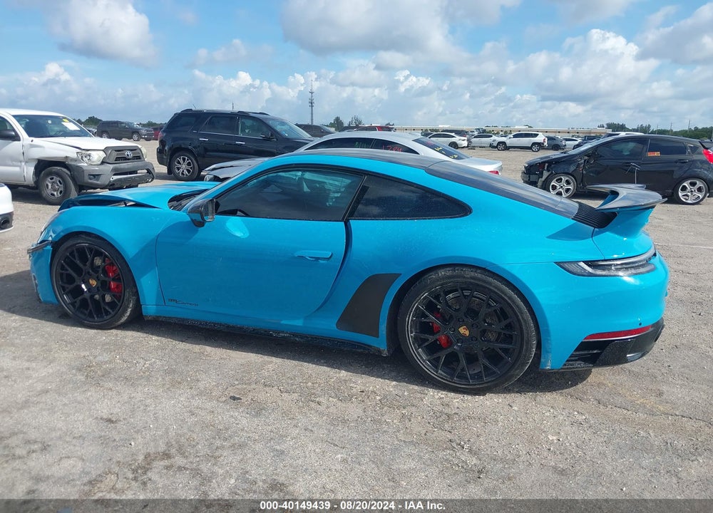 2021 PORSCHE 911 CARRERA VIN: WP0AA2A96MS205214