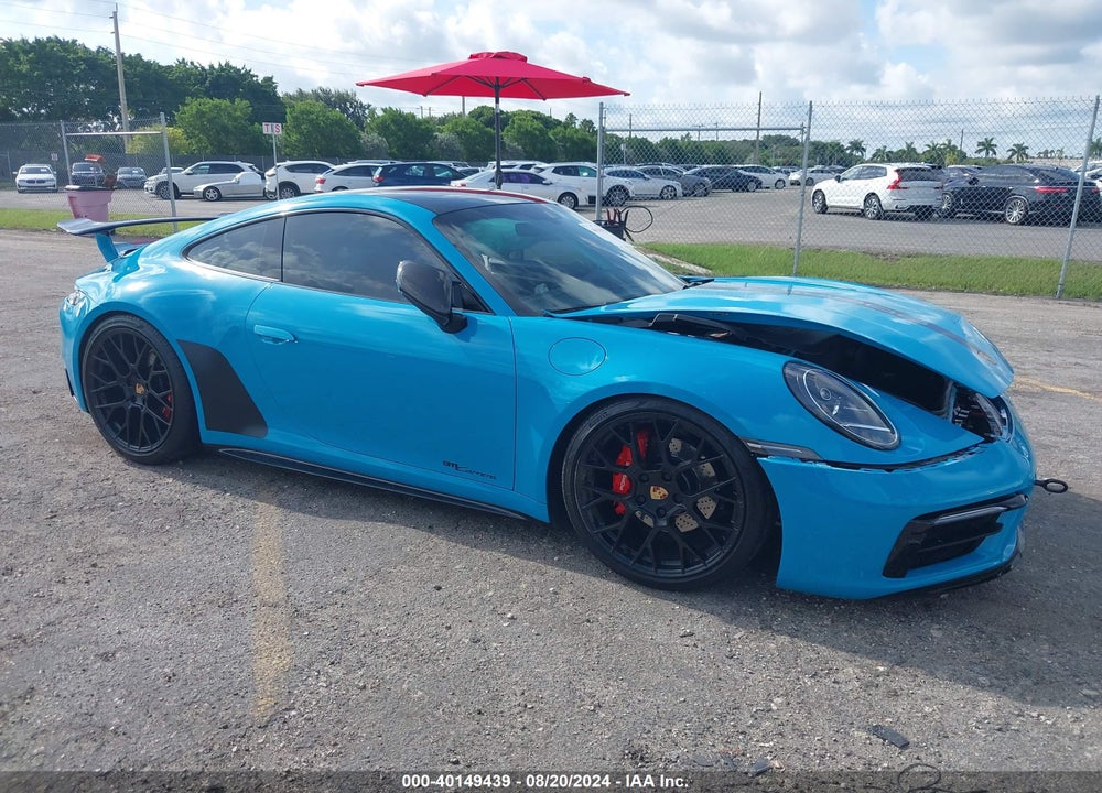 2021 PORSCHE 911 CARRERA VIN: WP0AA2A96MS205214