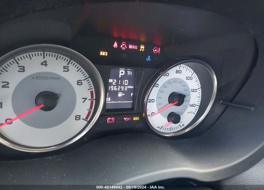 2013 SUBARU IMPREZA 2.0I SPORT LIMITED VIN: JF1GPAR67D2817490
