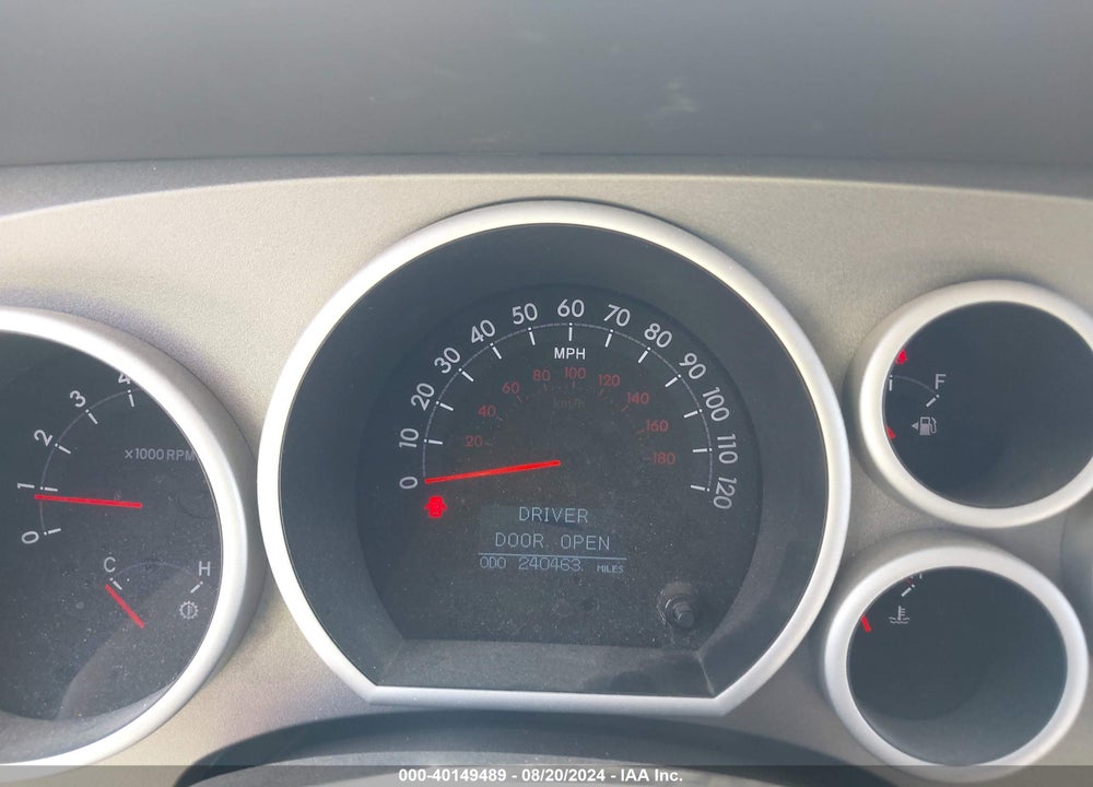2010 TOYOTA TUNDRA LIMITED 5.7L V8 VIN: 5TFBW5F13AX120548