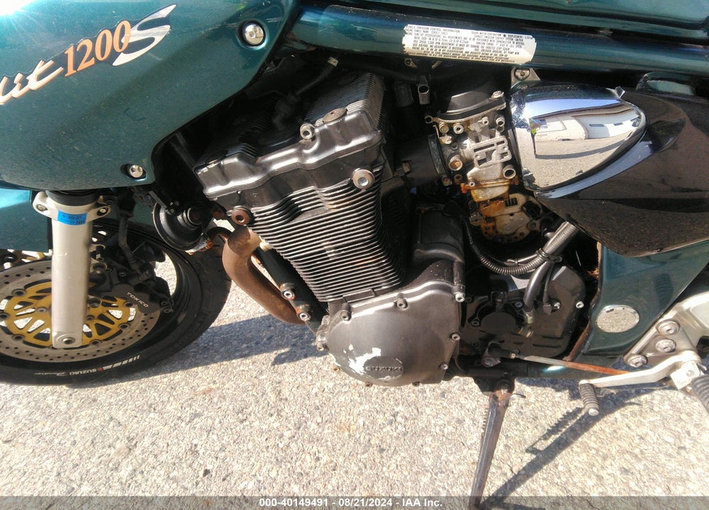 2003 SUZUKI GSF1200 S VIN: JS1GV77A732100803