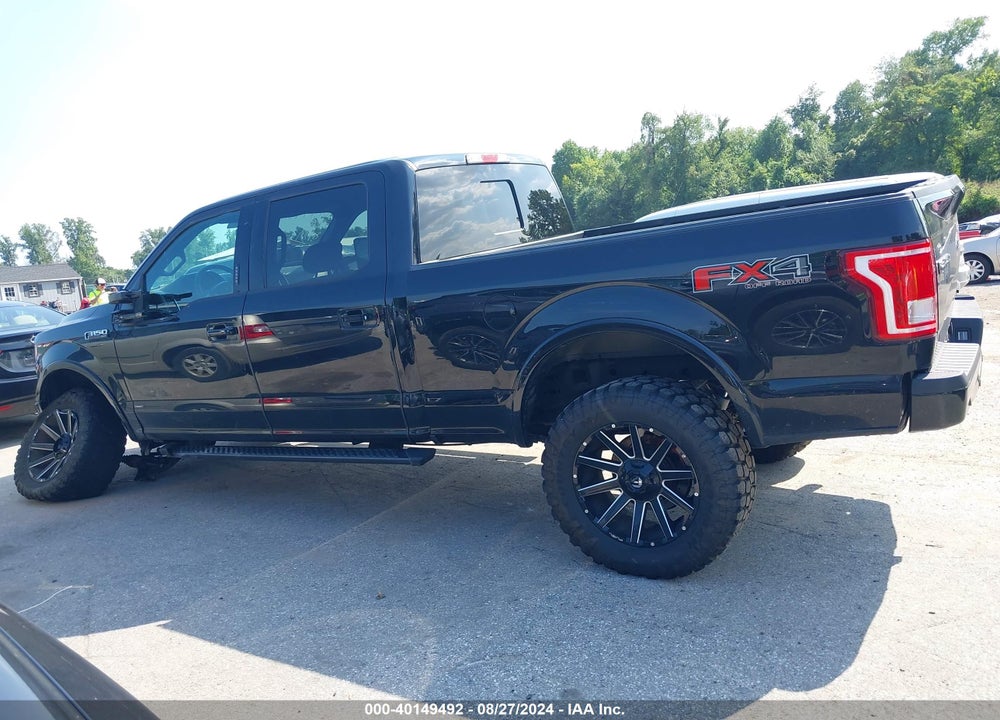 2016 FORD F-150 XLT VIN: 1FTFW1EG8GFA91899